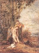 Gustave Moreau Saint Sebastian and the Holy Women oil painting